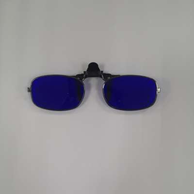 Cobalt Blue Optical Glass Boiler Fireglasses