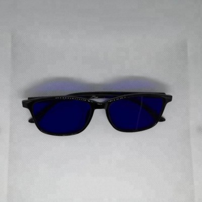 Blue cobalt optical glass safety  spectacles